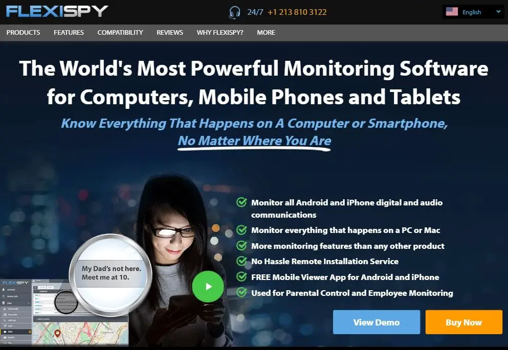 5 Best SMS Spy Apps - Flexispy Monitoring Software.